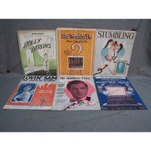 Antique Lot of 1900s Assorted Sheet Music #152
